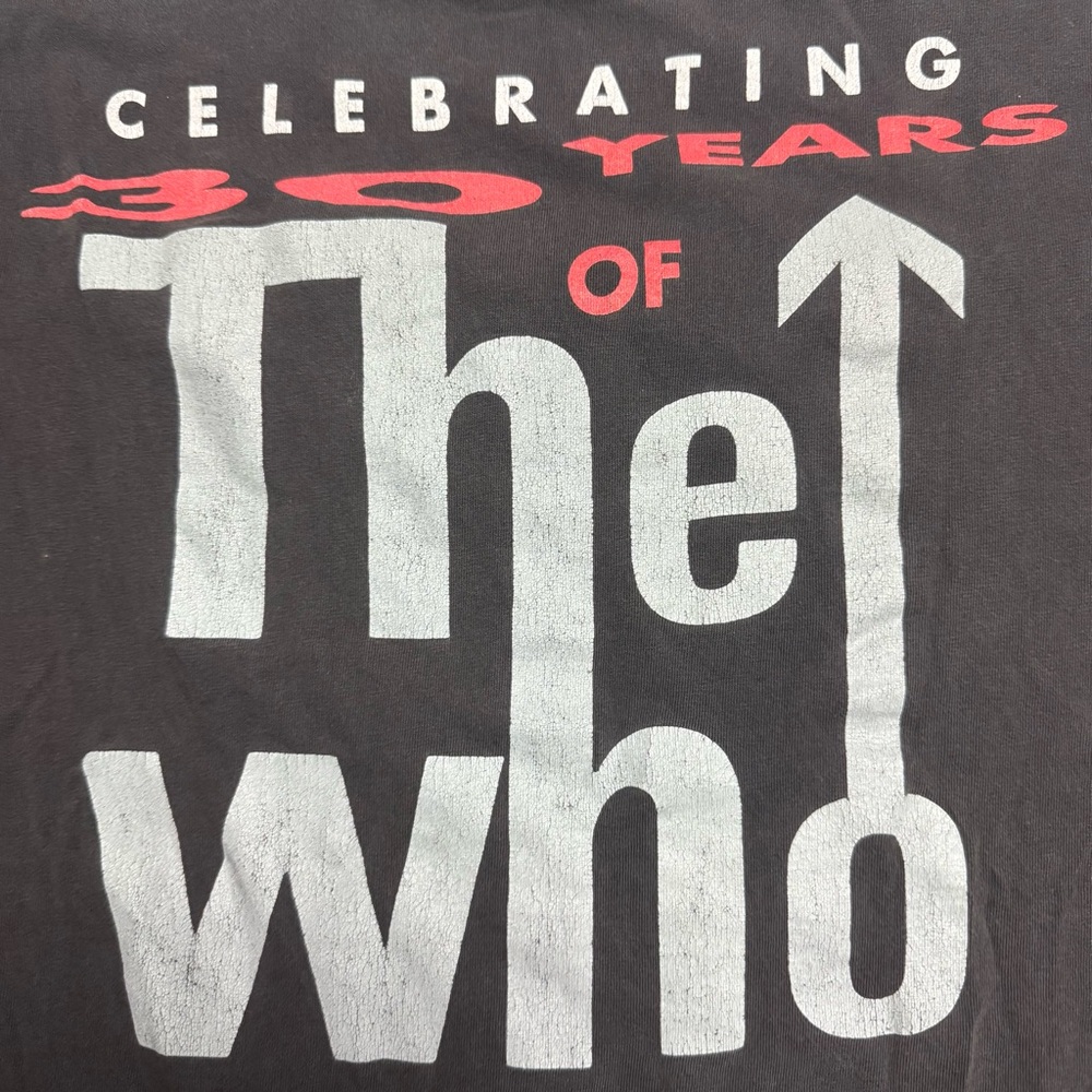 Vintage The Who Tommy Album Tour Broadway 30th Anniversary 1993 T Shirt XL - Picture 5 of 8